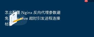 怎么配置 nginx 反向代理参数避免 keepalive 超时引发进程连接枯竭