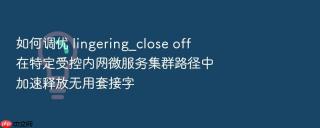 如何调优 lingering_close off 在特定受控内网微服务集群路径中加速释放无用套接字