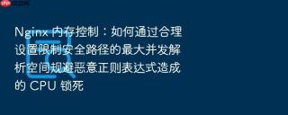 nginx 内存控制:如何通过合理设置限制安全路径的最大并发解析空间规避恶意正则表达式造成的 cpu 锁死