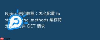 nginx 进阶教程:怎么配置 fastcgi_cache_methods 缓存特定幂等的非 get 请求