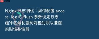 nginx 日志调优：如何配置 access_log 的 flush 参数设定日志缓冲区最长强制刷盘时限以兼顾实时性与性能