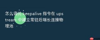 怎么调优 keepalive 指令在 upstream 中建立常驻后端长连接物理池