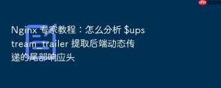 nginx 专家教程:怎么分析 $upstream_trailer 提取后端动态传递的尾部响应头
