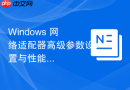 Windows 网络适配器高级参数设置与性能优化