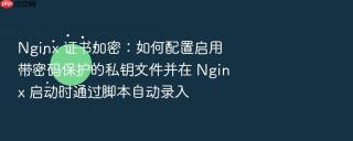 nginx 证书加密：如何配置启用带密码保护的私钥文件并在 nginx 启动时通过脚本自动录入