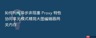 如何利用异步非阻塞 proxy 特性协同享元模式精简大图编辑器网关内存