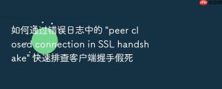 如何通过错误日志中的 \