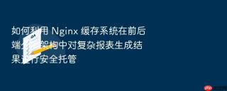 如何利用 nginx 缓存系统在前后端分离架构中对复杂报表生成结果进行安全托管