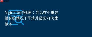 nginx 运维指南:怎么在不重启服务的情况下平滑升级反向代理版本