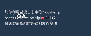 如何利用错误日志中的 \