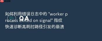 如何利用错误日志中的 
