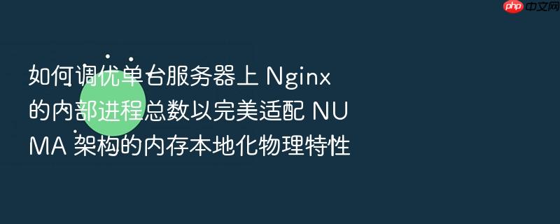 如何调优单台服务器上 nginx 的内部进程总数以完美适配 numa 架构的内存本地化物理特性