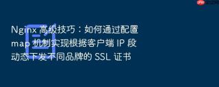 nginx 高级技巧:如何通过配置 map 机制实现根据客户端 ip 段动态下发不同品牌的 ssl 证书