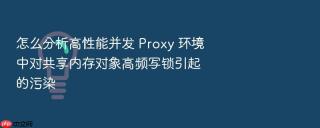 怎么分析高性能并发 proxy 环境中对共享内存对象高频写锁引起的污染