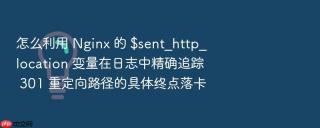 怎么利用 nginx 的 $sent_http_location 变量在日志中精确追踪 301 重定向路径的具体终点落卡