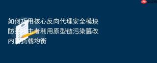 如何巧用核心反向代理安全模块防范攻击者利用原型链污染篡改内网负载均衡