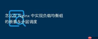 怎么在 Nginx 中实现负载均衡组的嵌套与分层调度