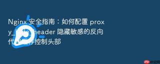 Nginx 安全指南：如何配置 proxy_hide_header 隐藏敏感的反向代理缓存控制头部