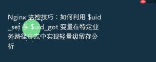 nginx 监控技巧：如何利用 $uid_set 与 $uid_got 变量在特定业务路径日志中实现轻量级留存分析