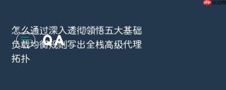 怎么通过深入透彻领悟五大基础负载均衡规则写出全栈高级代理拓扑