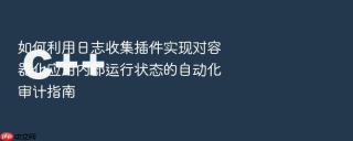 如何利用日志收集插件实现对容器化应用内部运行状态的自动化审计指南