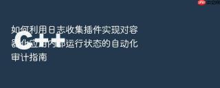 如何利用日志收集插件实现对容器化应用内部运行状态的自动化审计指南
