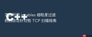怎么利用 iptables 细粒度过滤机制防范针对性 TCP 扫描指南