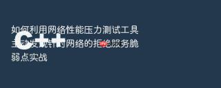如何利用网络性能压力测试工具主动发现针对网络的拒绝服务脆弱点实战