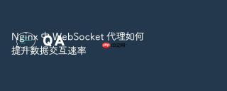 nginx 中 websocket 代理如何提升数据交互速率