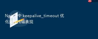 Nginx 中 keepalive_timeout 优化连接传输表现