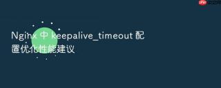 Nginx 中 keepalive_timeout 配置优化性能建议