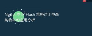 Nginx 中 IP Hash 策略对于电商购物车的应用分析