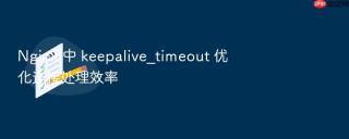 nginx 中 keepalive_timeout 优化连接处理效率