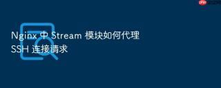 Nginx 中 Stream 模块如何代理 SSH 连接请求