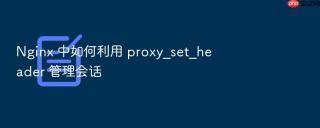 nginx 中如何利用 proxy_set_header 管理会话
