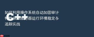 如何利用操作系统自动加固审计特性保障服务器运行环境稳定与追踪实战
