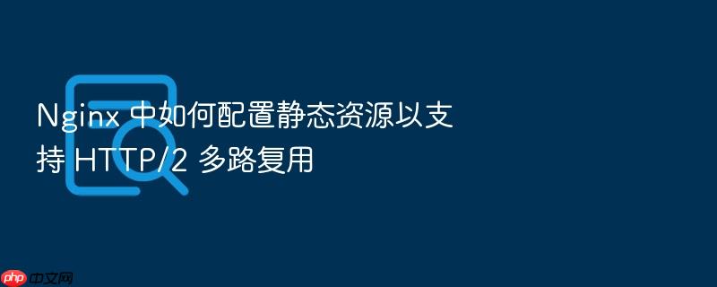 nginx 中如何配置静态资源以支持 http/2 多路复用