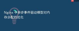 nginx 中异步事件驱动模型对内存分配的优化
