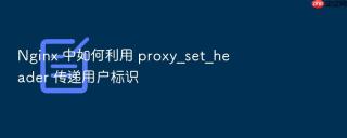 nginx 中如何利用 proxy_set_header 传递用户标识