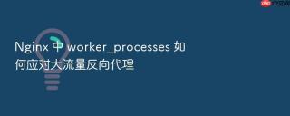 nginx 中 worker_processes 如何应对大流量反向代理