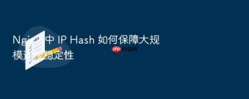Nginx 中 IP Hash 如何保障大规模连接稳定性