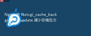 nginx 中 fastcgi_cache_background_update 减小后端压力