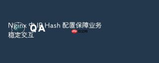 Nginx 中 IP Hash 配置保障业务稳定交互