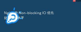 nginx 中 non-blocking io 优化处理效率水平