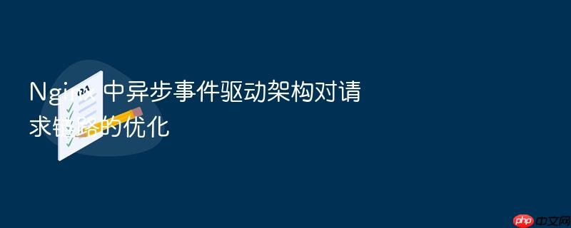 nginx 中异步事件驱动架构对请求链路的优化