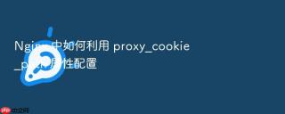 nginx 中如何利用 proxy_cookie_path 属性配置