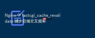 nginx 中 fastcgi_cache_revalidate 减少后端交互频率