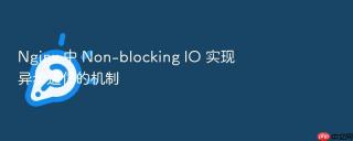 nginx 中 non-blocking io 实现异步通信的机制