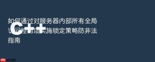 如何通过对服务器内部所有全局访问控制项实施锁定策略防非法指南
