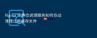 nginx 中静态资源服务如何自动清理过期缓存文件